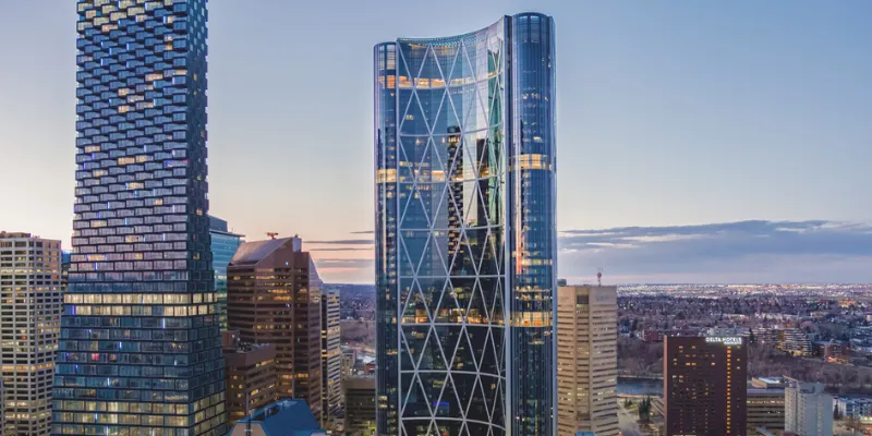 Calgary, AB – Commercial Landscaping at The Bow Tower Plaza